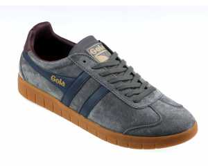 Hurricane Mens Shadow Navy Suede Classic Trainers
