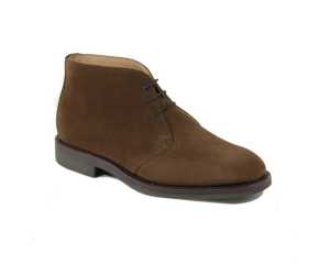 Holborn Mens Brown Suede Chukka Boot