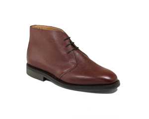 Holborn Mens Brown Grain Leather Chukka Boot