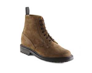 Kelso Mens Brown Waxy Suede Derby Boot