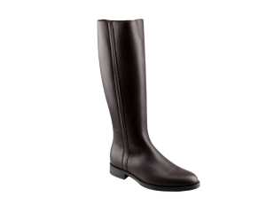 Petworth Ladies Brown Knee High Leather Long Boots (Right)