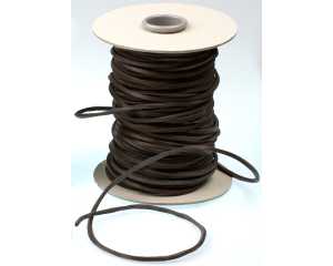 Leather Laces for Boots, Deck or Sailing Shoes - Dark Brown
