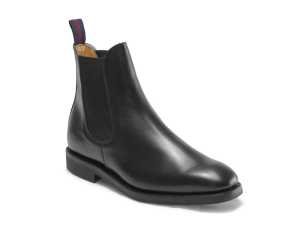 Liam Mens Black Calf Chelsea Boot
