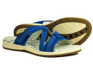Maldives Ladies Royal Blue Summer Slip-on Sandal