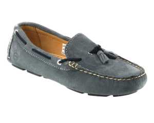 Sicily Ladies Grey Driving Loafers