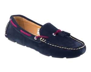 Sicily Ladies Navy Driving Loafers