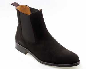 Ribble 3 Mens Chocolate Suede Chelsea Boot