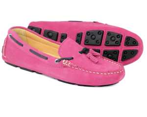 Sicily Ladies Pink Driving Loafers