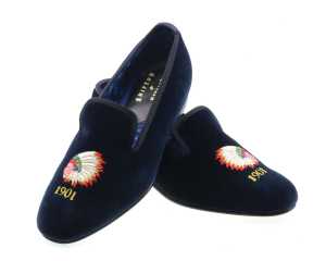 Siwanoy Country Club Velvet Slippers