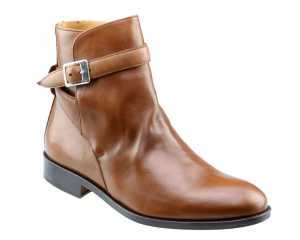 Wingham Mens Brown Strapped Chelsea Boot
